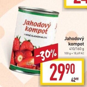 Kompot jahody