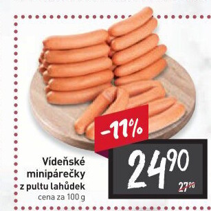 Minipárečky vídeňské