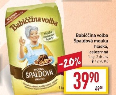 Mouka špaldová Babiččina volba