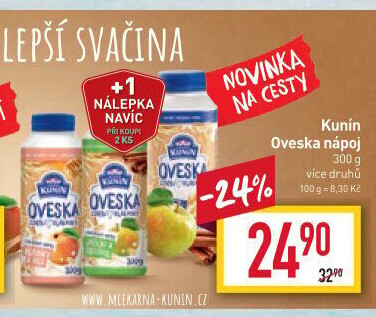 Nápoj Oveska Kunín