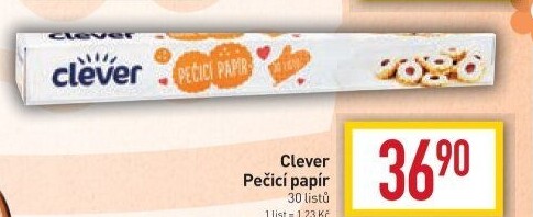 Papír na pečení Clever