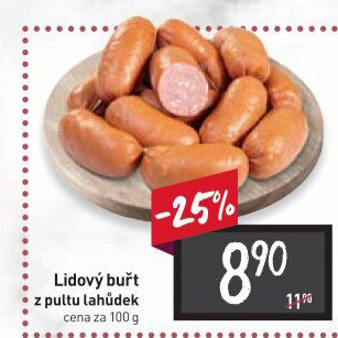 Špekáčky Lidový buřt