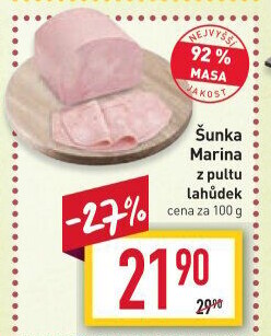 Šunka Marina nejvyšší jakosti
