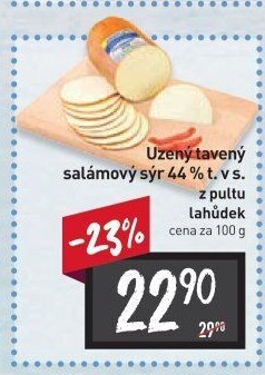 Sýr Eidam uzený 44% Jihočeský Madeta