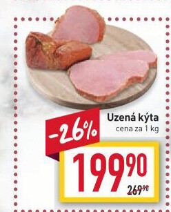 Uzená kýta bez kosti