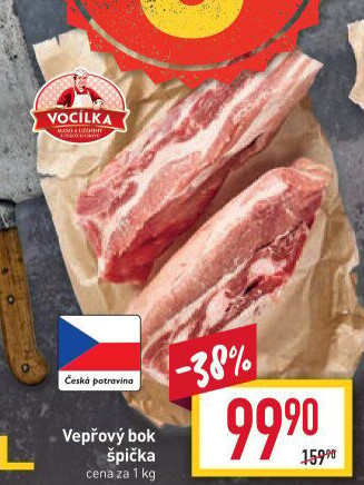Vepřový bok špička Vocílka