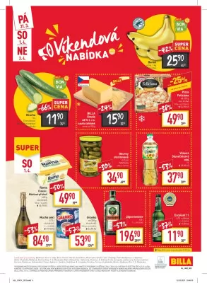 akční leták BILLA 29.3.2023-4.4.2023
