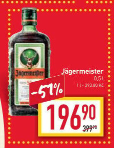 Bylinný likér Jägermeister