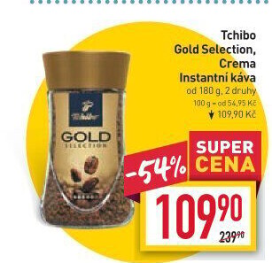Instantní káva Tchibo Gold Selection