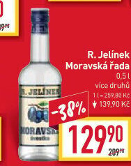 Pálenky Moravská řada Rudolf Jelínek