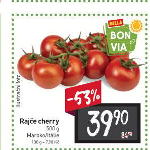 Rajčata cherry Billa Bonvia