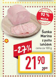 Šunka Marina nejvyšší jakosti