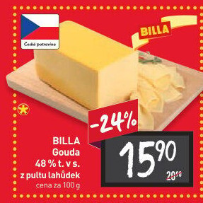 Sýr Gouda 48% Billa