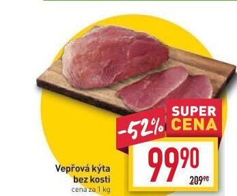 Vepřová kýta bez kosti