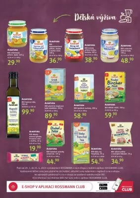 akční leták ROSSMANN drogerie 29.3.2023-25.4.2023