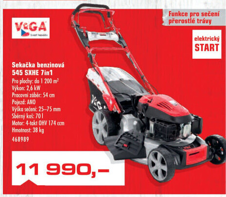 Benzínová sekačka VeGA 545SXHE