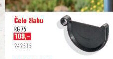Čelo žlabu Nicoll