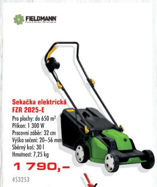 Elektrická sekačka Fieldmann FZR 2025 E