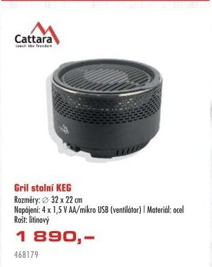 Gril KEG Cattara
