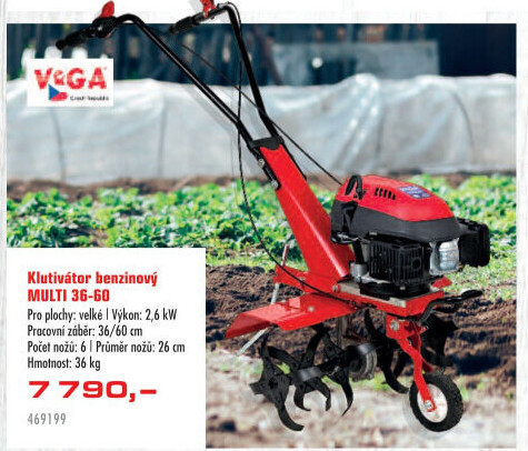 Kultivátor benzinový VeGA MULTI 3660