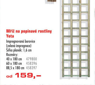 Mříž na popínavé rostliny Forest Style France