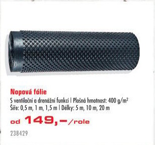 Nopová folie Den Braven