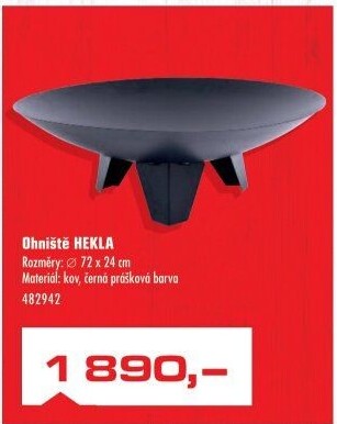 Ohniště Hekla Rojaplast
