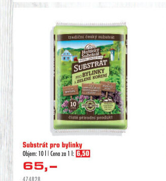 Substrát Hoštický pro bylinky a zelené koření Hoštický Substrát