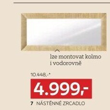 NÁSTĚNNÉ ZRCADLO