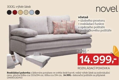 ROZKLÁDACÍ POHOVKA