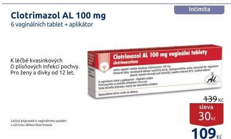 Clotrimazol AL 100 mg