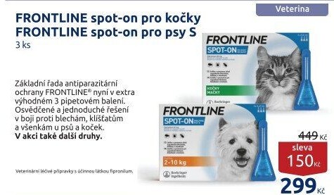 FRONTLINE spot-on pro kočky