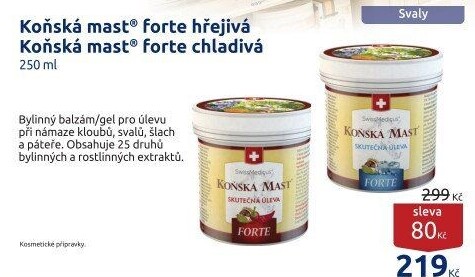 Koňská mast® forte hřejivá