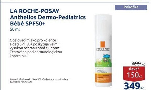 LA ROCHE-POSAY Anthelios Dermo-Pediatrics Bébé SPF50+