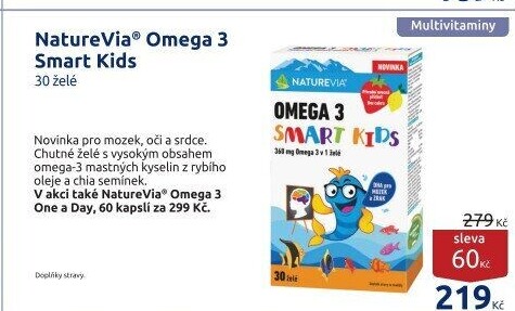 NatureVia® Omega 3 Smart Kids