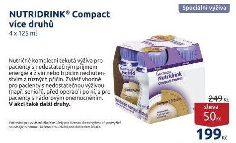 NUTRIDRINK® Compact více druhů