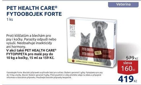 PET HEALTH CARE® FYTOOBOJEK FORTE