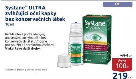 Systane™ ULTRA zvlhčující oční kapky bez konzervačních látek