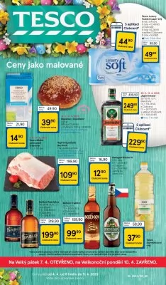 akční leták Tesco 4.4.2023-9.4.2023