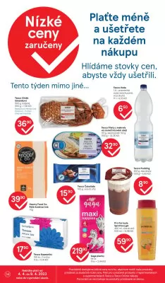 akční leták Tesco 4.4.2023-9.4.2023