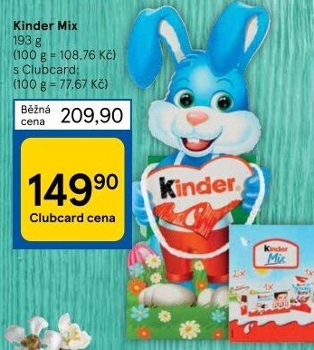 Cukrovinky Mix Kinder