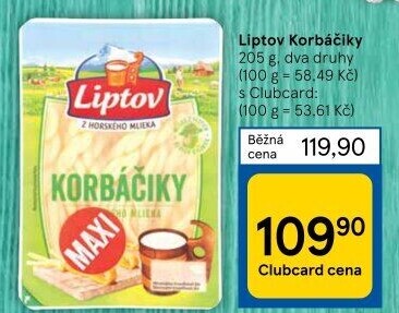 Korbáčiky Liptov
