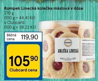 Linecké pečivo Kompek