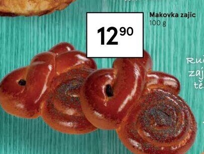Makovka ve tvaru zajíčka