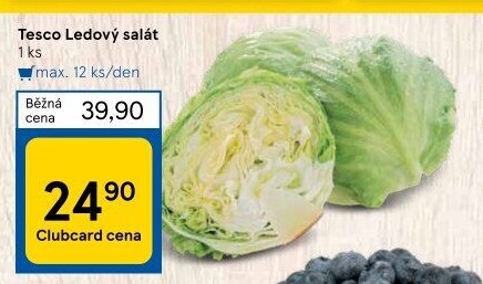 Salát ledový Tesco