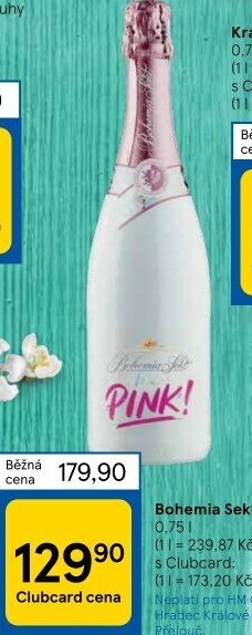 Sekt Pink Ice Bohemia Sekt