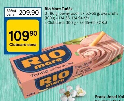 Tuňák Rio Mare