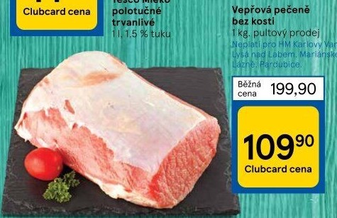 Vepřová pečeně bez kosti