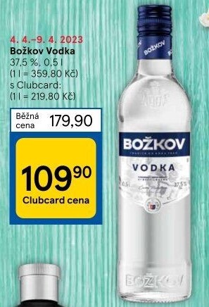 Vodka Božkov