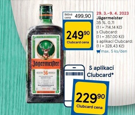 Bylinný likér Jägermeister